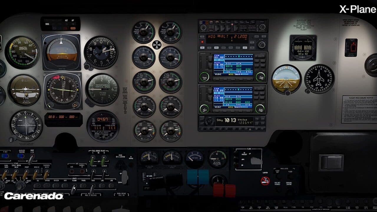 X-Plane 10 Global: Carenado - B58 Baron thumbnail 17