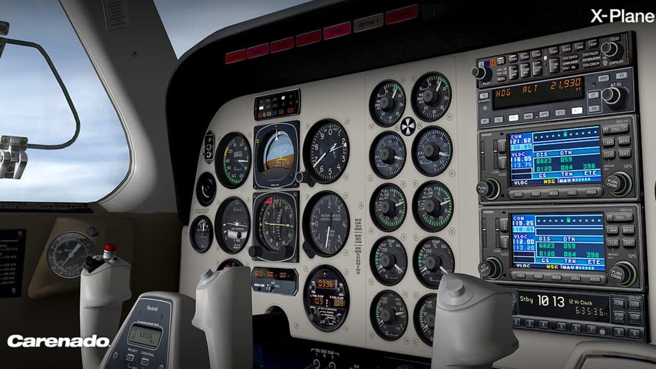 X-Plane 10 Global: Carenado - B58 Baron thumbnail 9