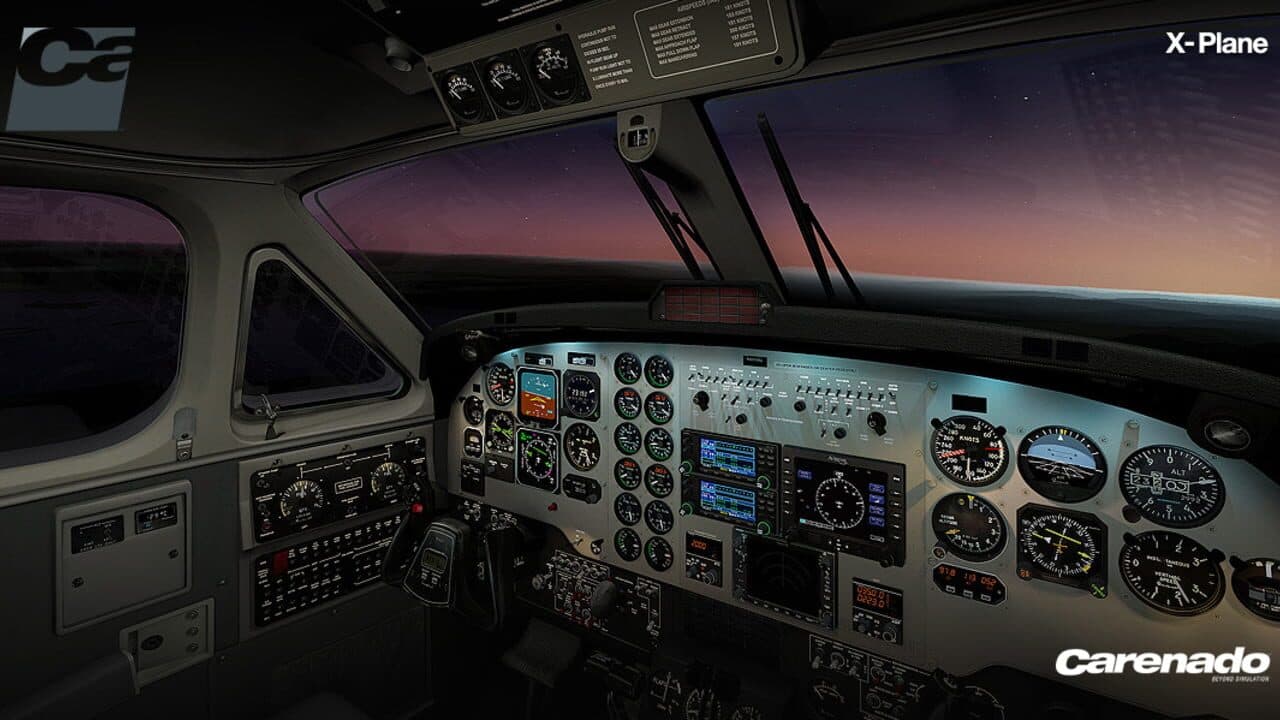 X-Plane 10 Global: Carenado - B200 King Air thumbnail 8