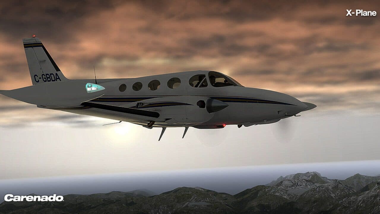 X-Plane 10 Global: Carenado - C340 II screenshot 1