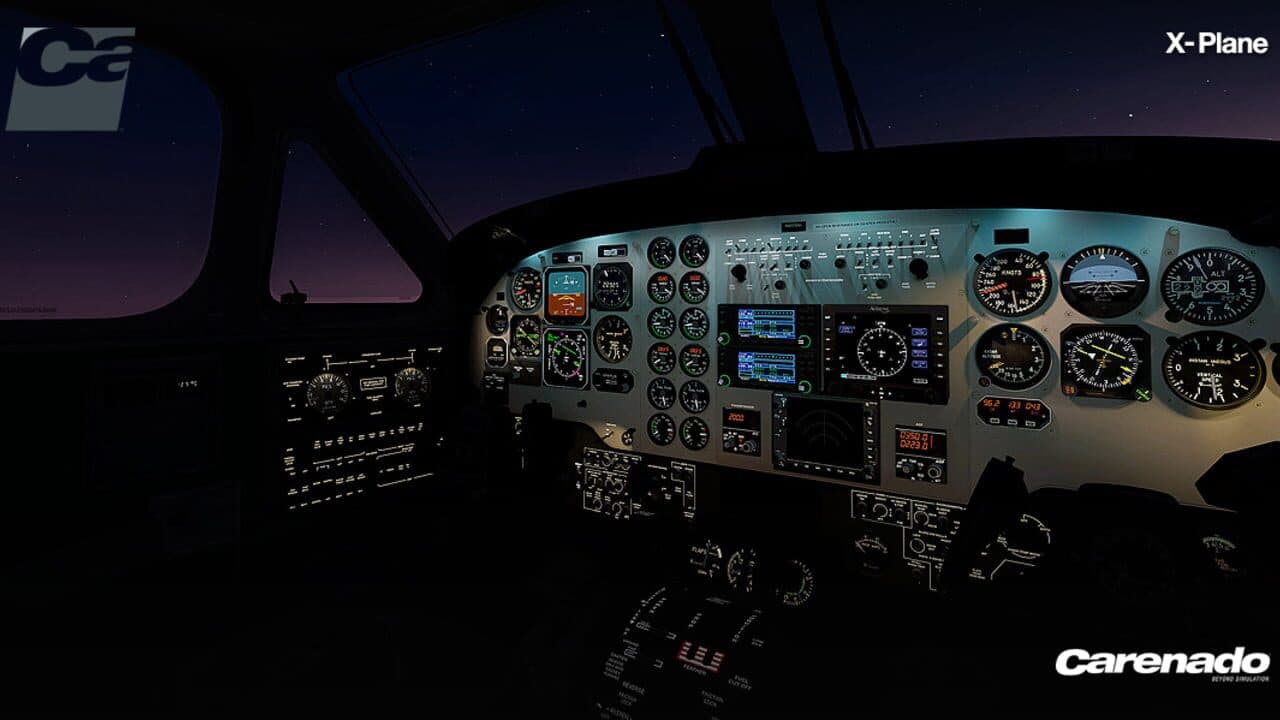 X-Plane 10 Global: Carenado - B200 King Air thumbnail 15