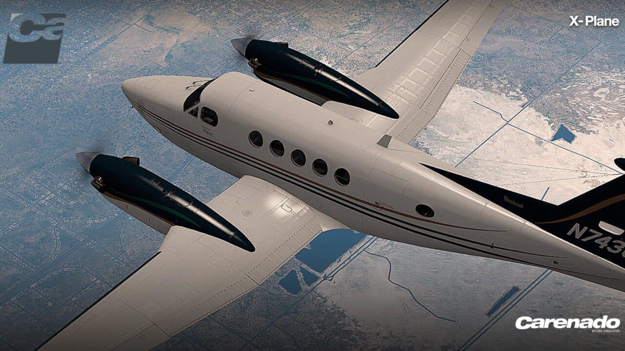 X-Plane 10 Global: Carenado - B200 King Air thumbnail 13
