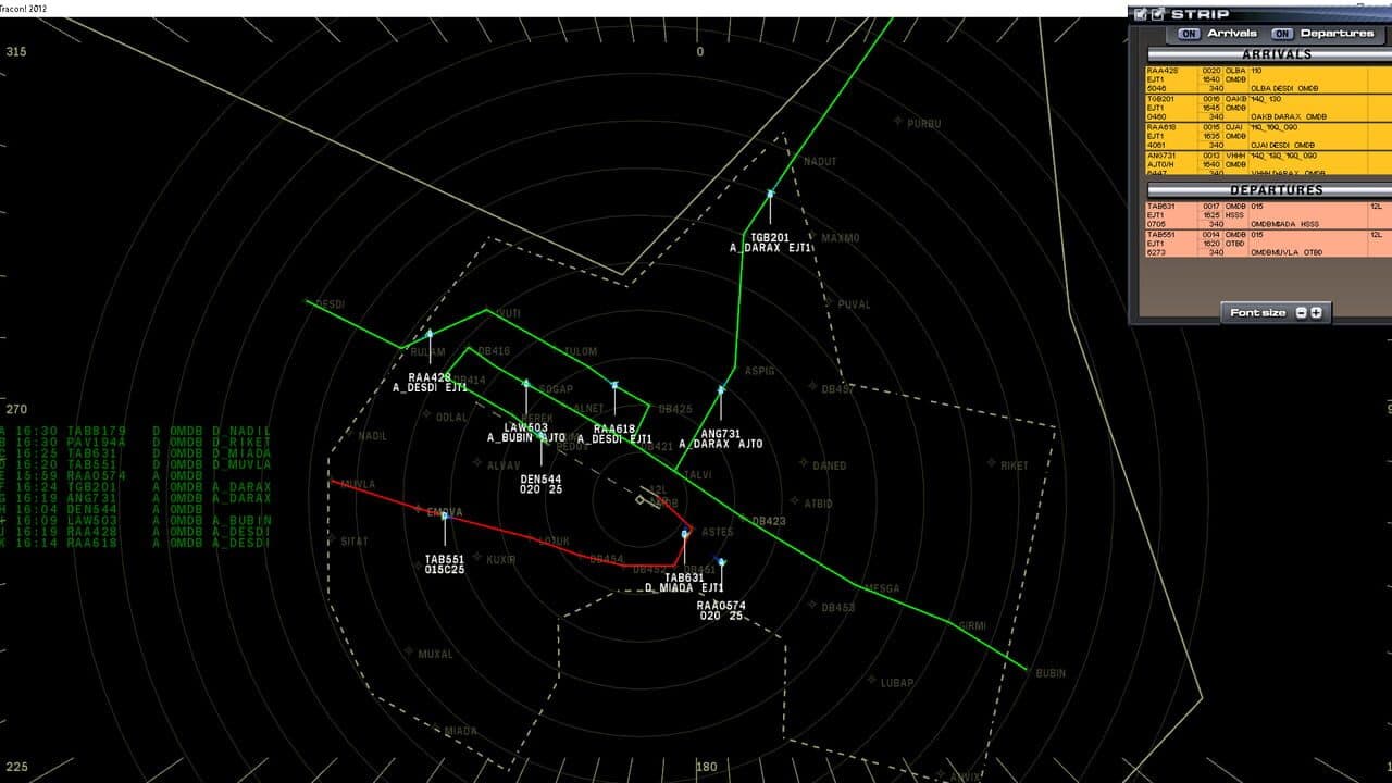 Tracon!2012:SE - Dubai Sector screenshot 1