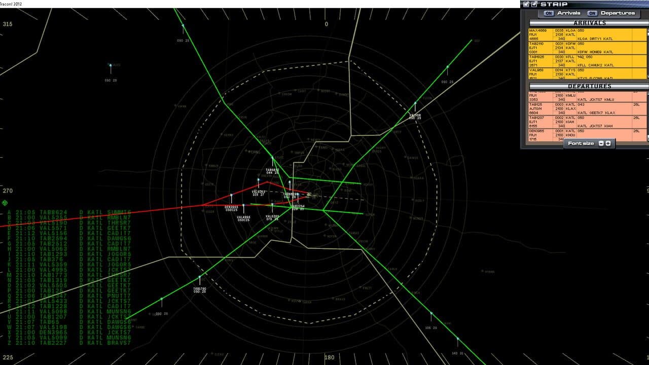 Tracon!2012:SE - Atlanta Sector screenshot 1