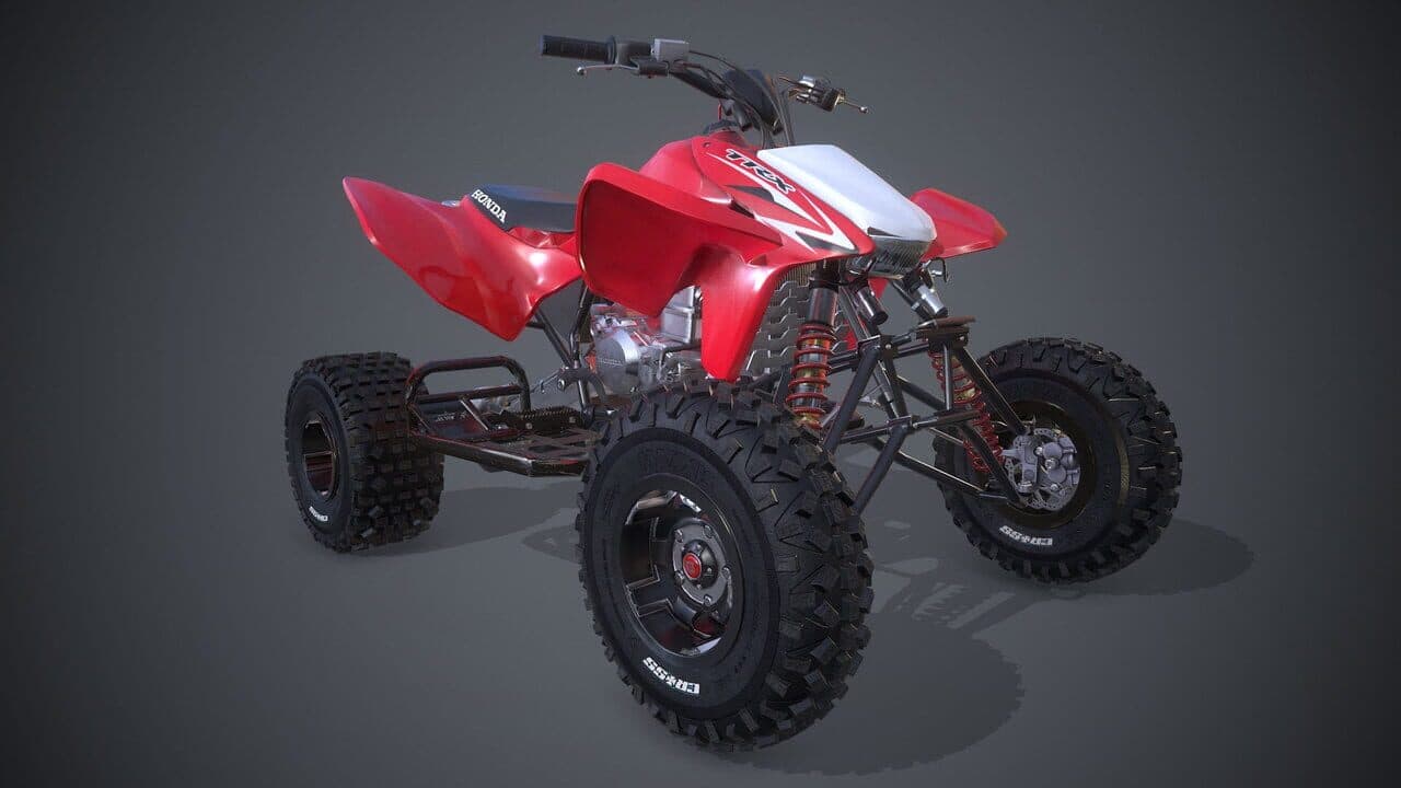 MX vs. ATV All Out: 2011 Honda TRX450R screenshot 1