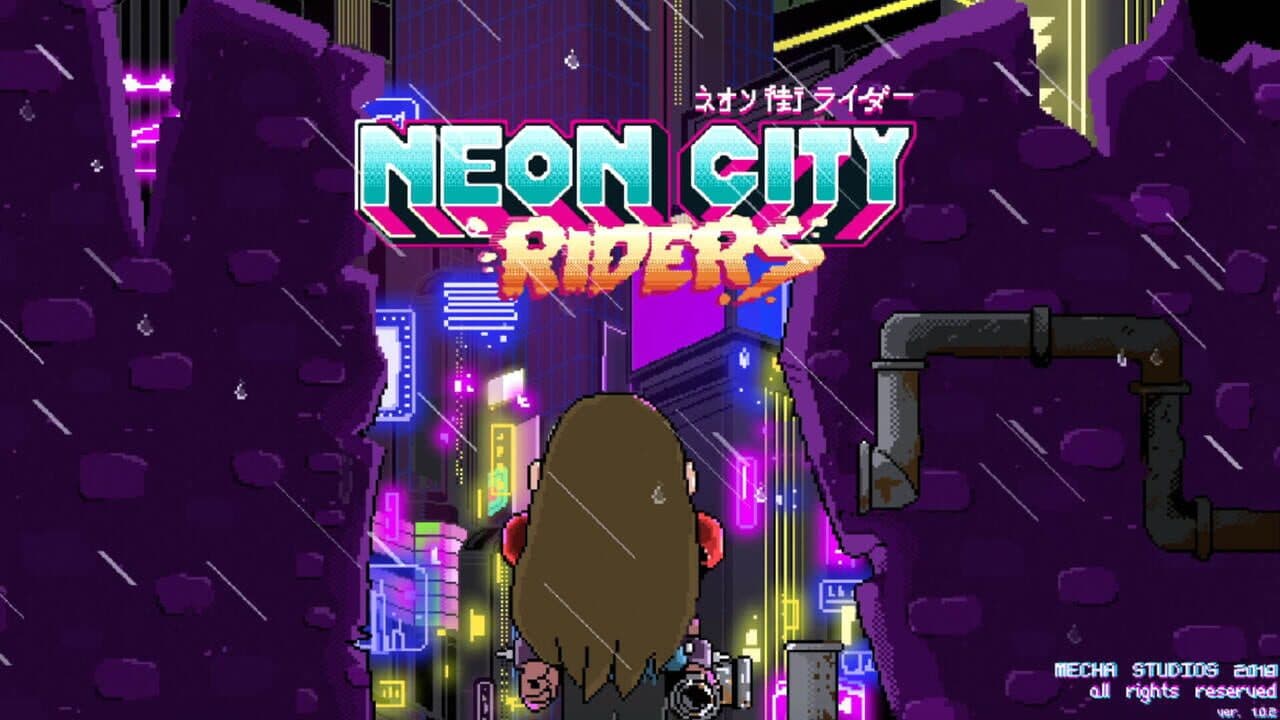 Neon City Riders: Super-Powered Edition screenshot 1