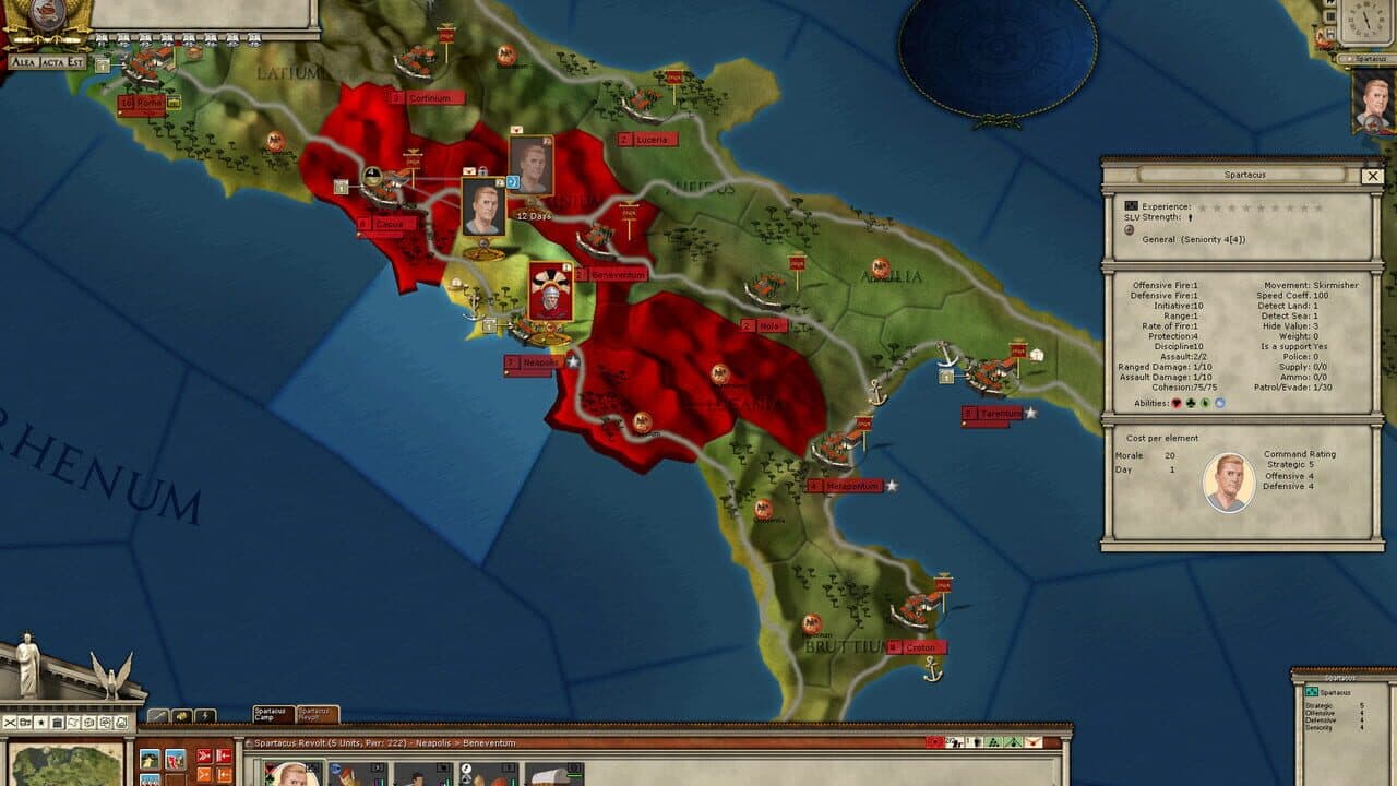 Alea Jacta Est: Spartacus 73BC screenshot 1