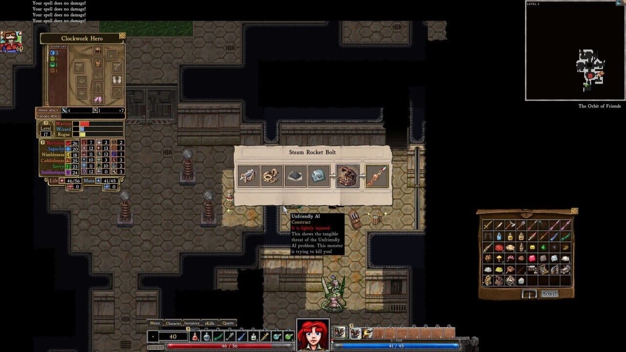 Dungeons of Dredmor: You Have to Name the Expansion Pack screenshot 1