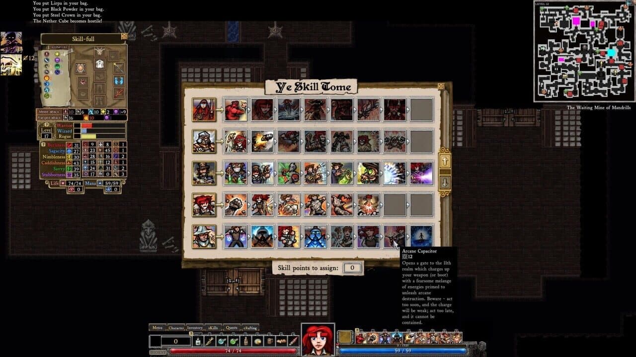 Dungeons of Dredmor: You Have to Name the Expansion Pack thumbnail 5