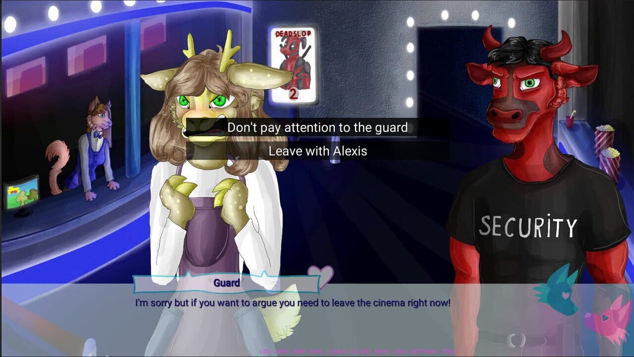 Furry Finder: Dating Visual Novel screenshot 1