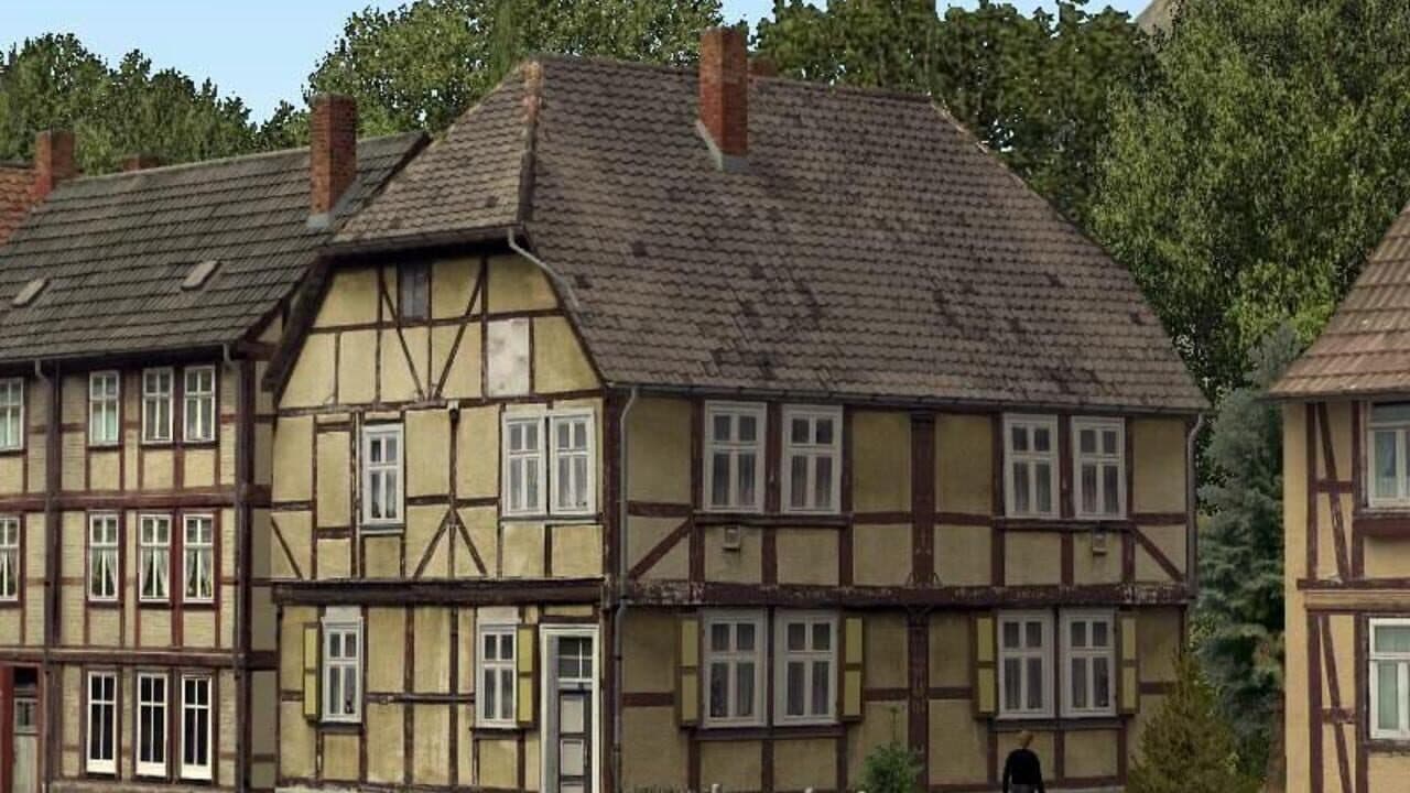 Eisenbahn X: Modellset 1 - Bahnhof, Häuser, Scheunen thumbnail 4