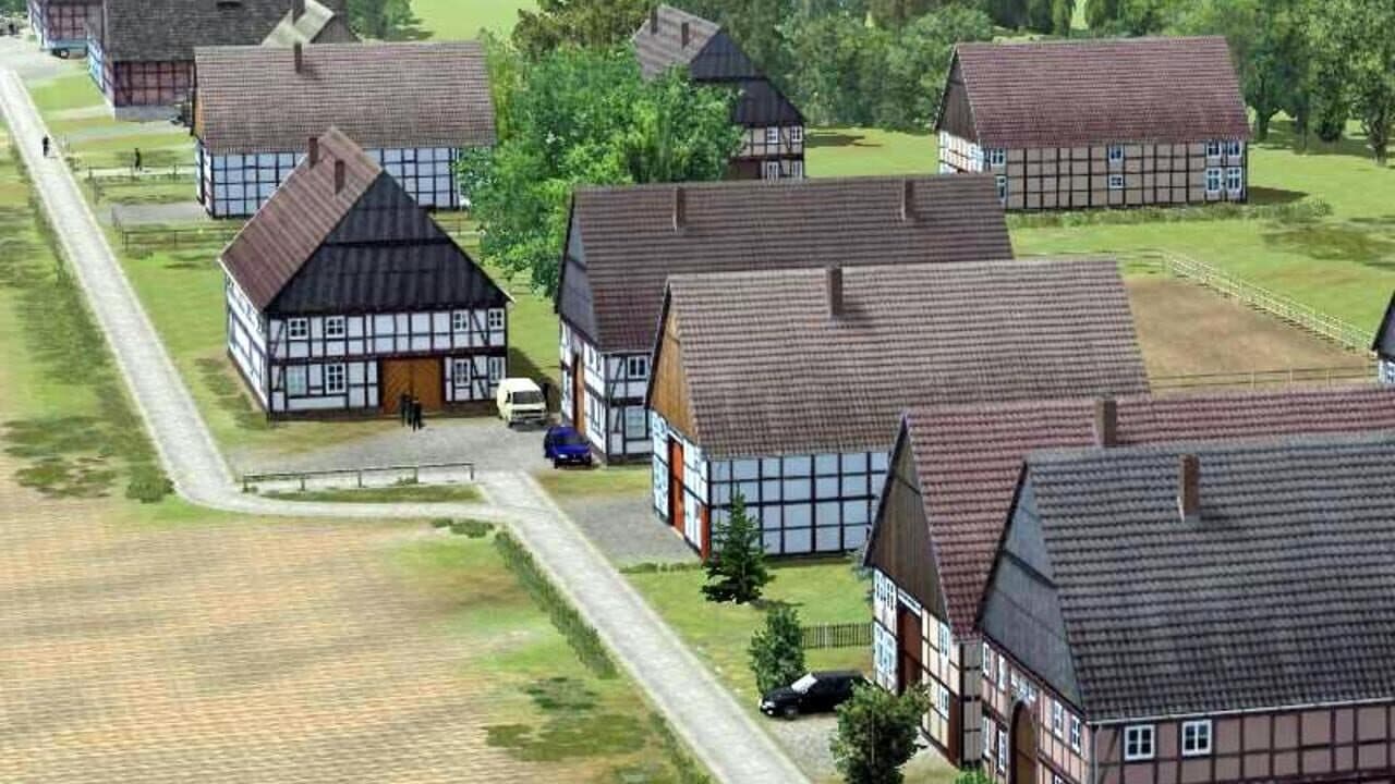 Eisenbahn X: Modellset 1 - Bahnhof, Häuser, Scheunen thumbnail 13