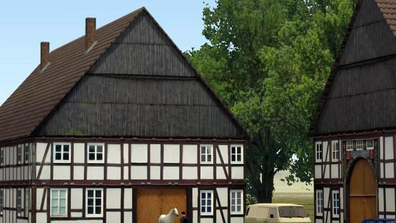 Eisenbahn X: Modellset 1 - Bahnhof, Häuser, Scheunen thumbnail 11