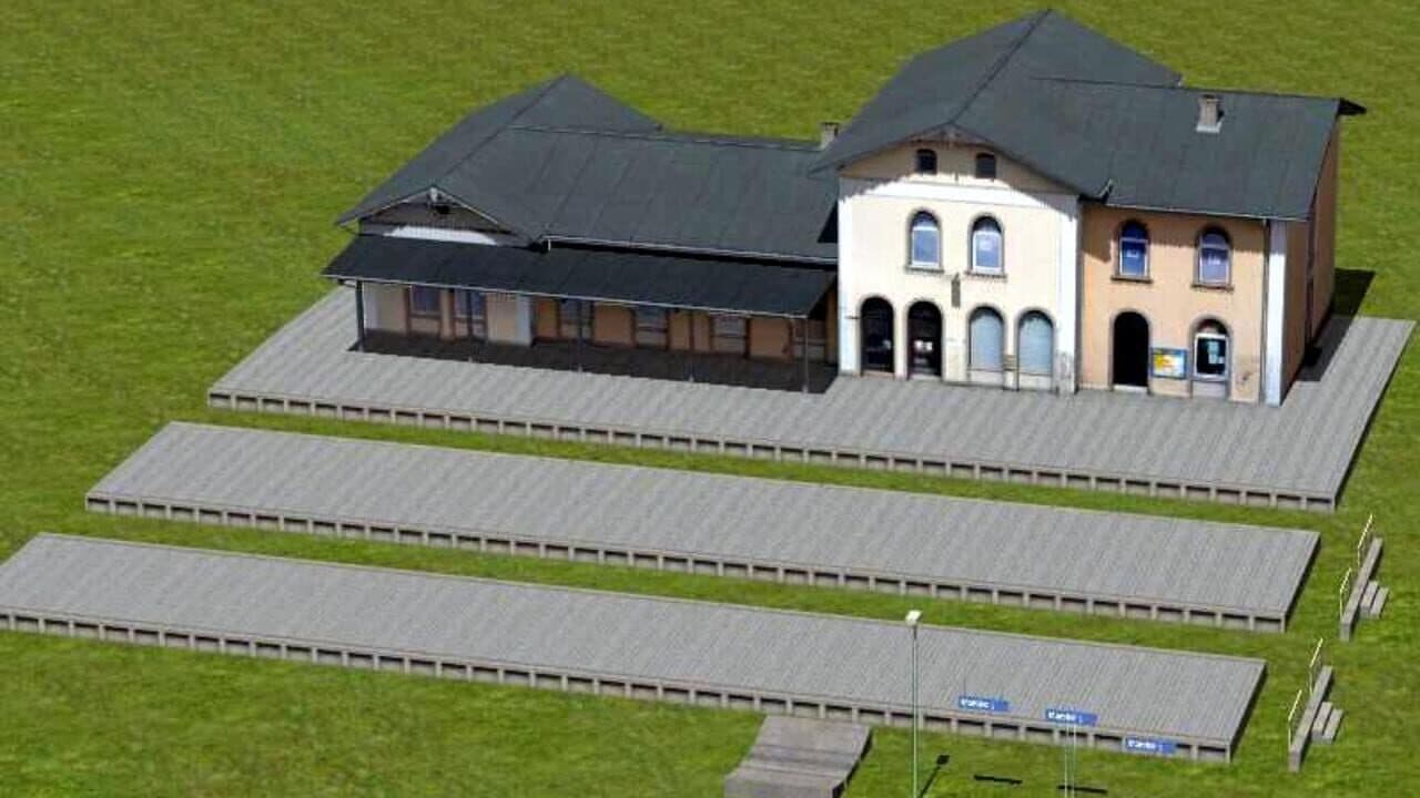 Eisenbahn X: Modellset 1 - Bahnhof, Häuser, Scheunen thumbnail 18
