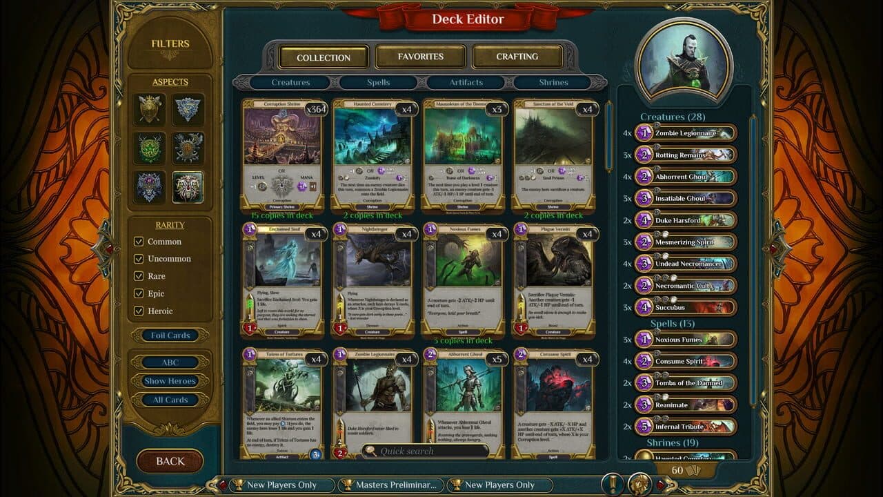 Spellweaver: Duke's Zombies Deck thumbnail 2