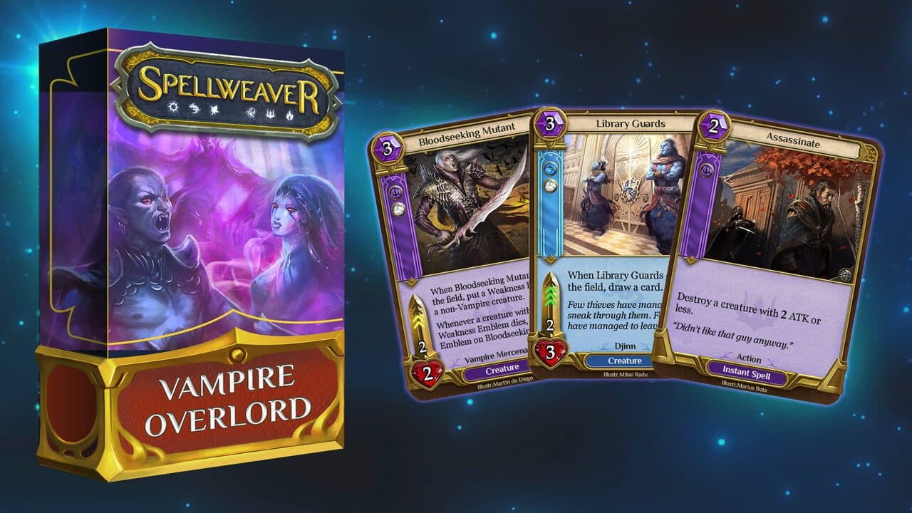 Spellweaver: Vampire Overlord Deck screenshot 1