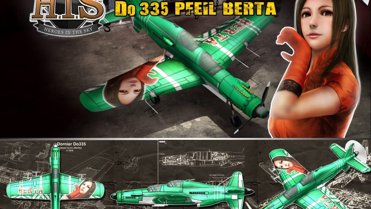 HIS: Heroes in the Sky - Do335 Berta Hildebrand Pack thumbnail 6