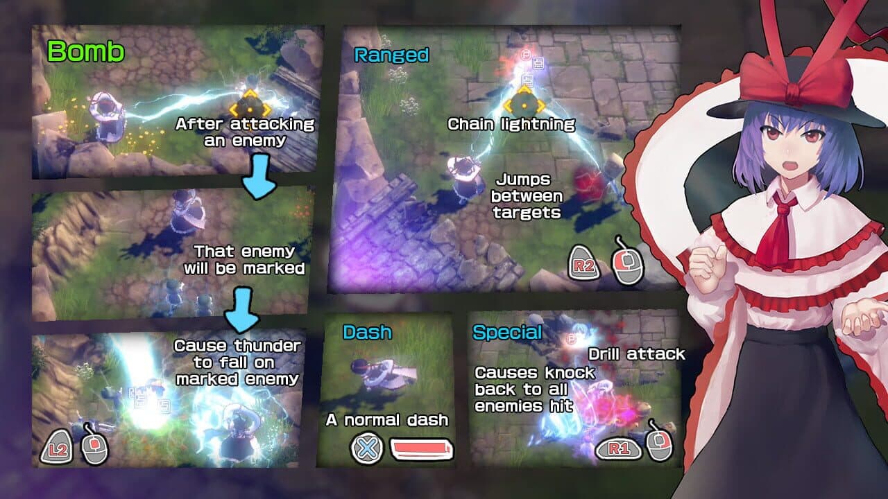 The Disappearing of Gensokyo: Kogasa, Iku Character Pack thumbnail 2