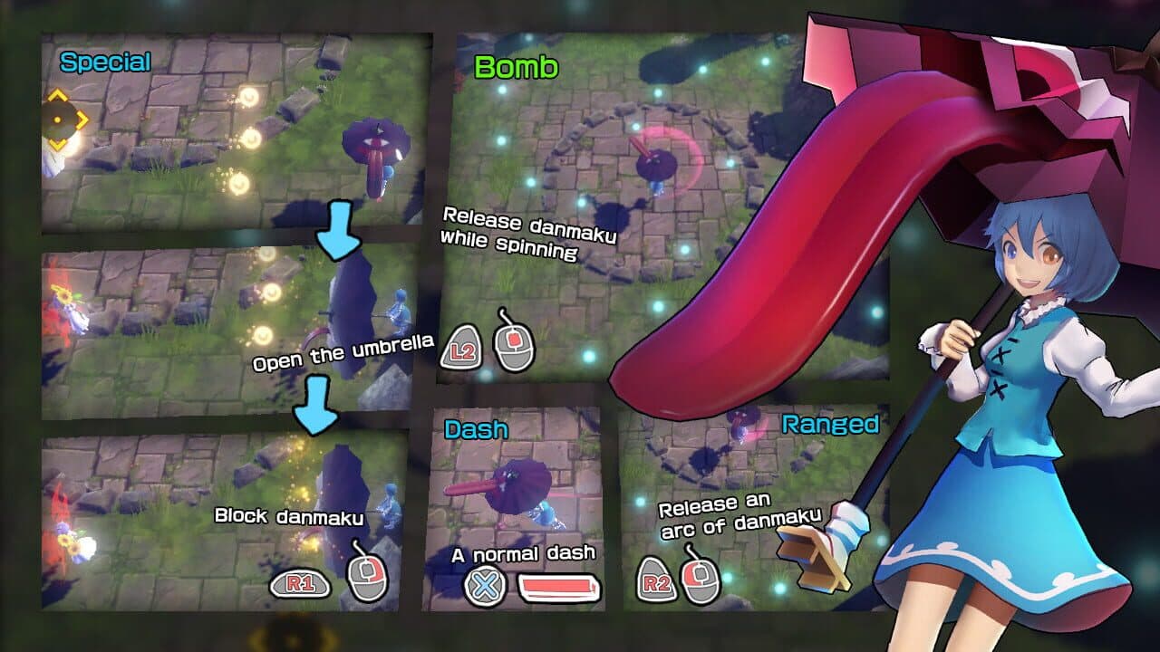 The Disappearing of Gensokyo: Kogasa, Iku Character Pack thumbnail 5