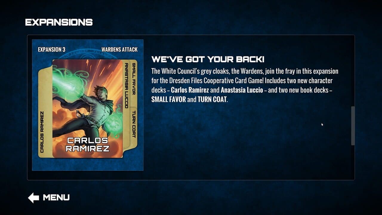 Dresden Files Cooperative Card Game: Wardens Attack thumbnail 4