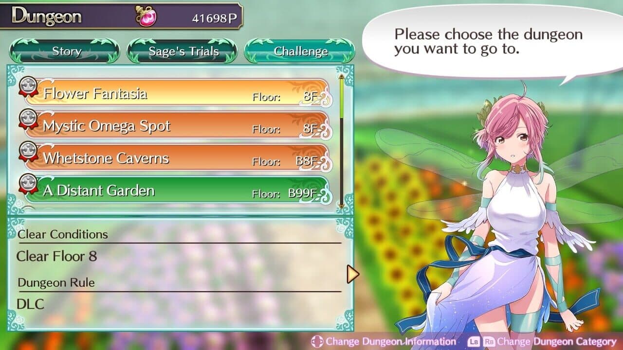 Omega Labyrinth Life: Flower Fantasia screenshot 1