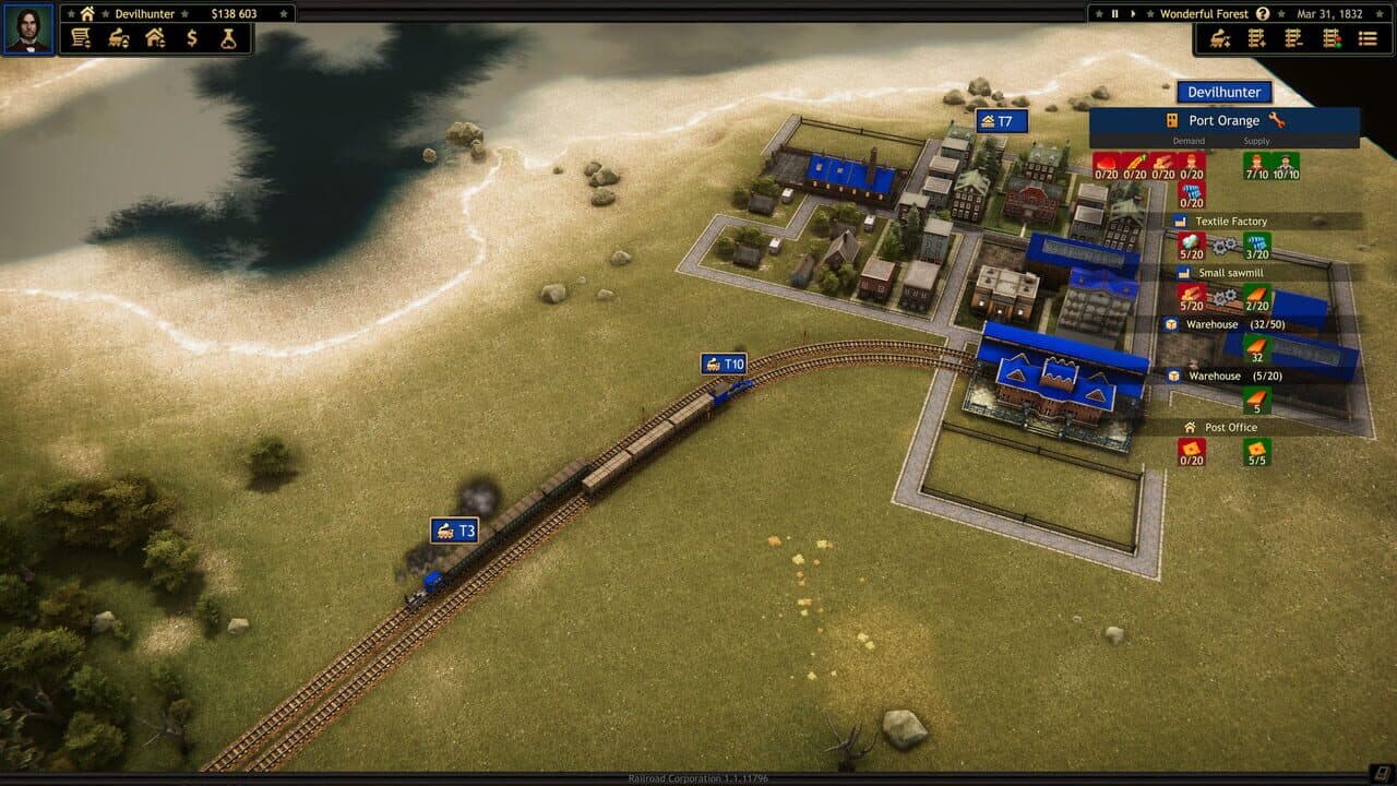 Railroad Corporation: Wonderful Forest screenshot 1