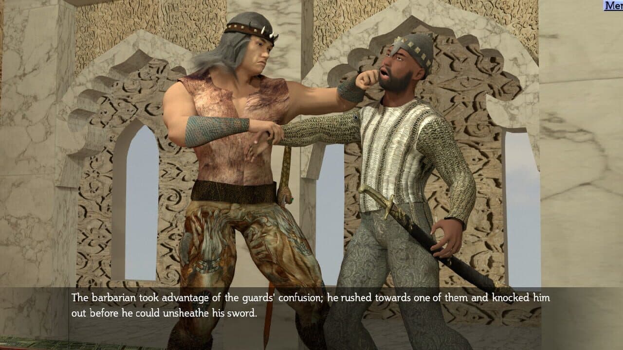 Non-Linear Text Quests: The Barbarian and the Subterranean Caves thumbnail 2