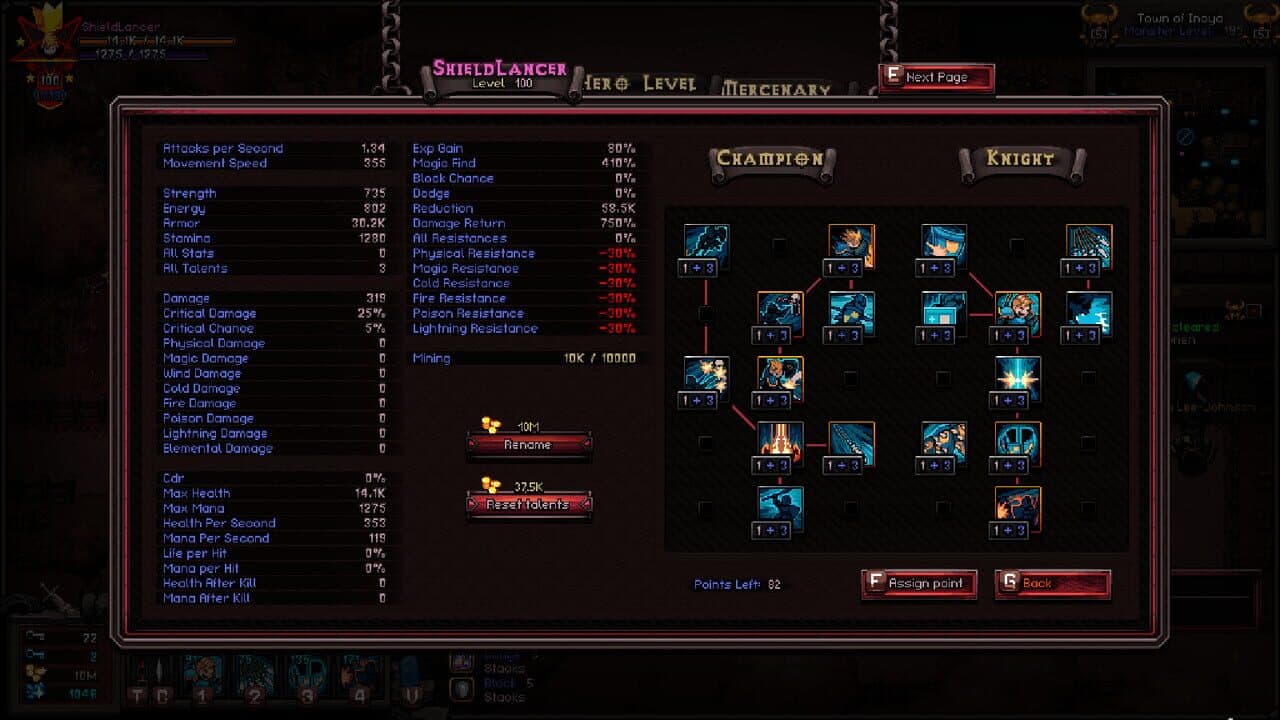 Hero Siege: Class - Shield Lancer screenshot 1