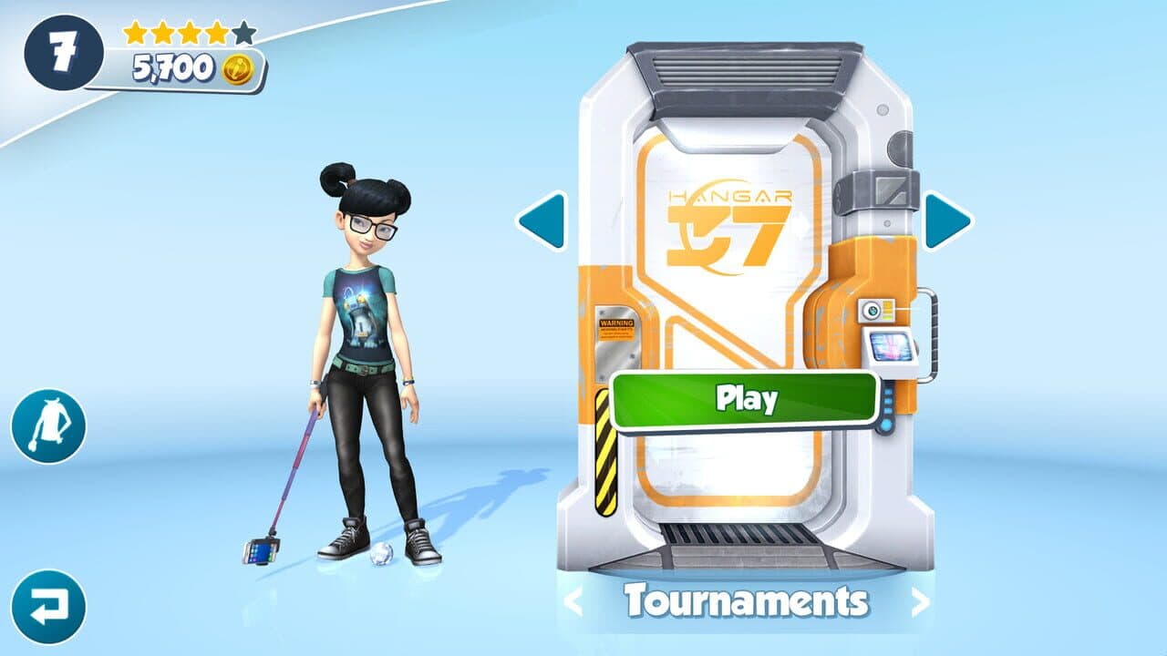 Infinite Minigolf: Hangar 37 screenshot 1