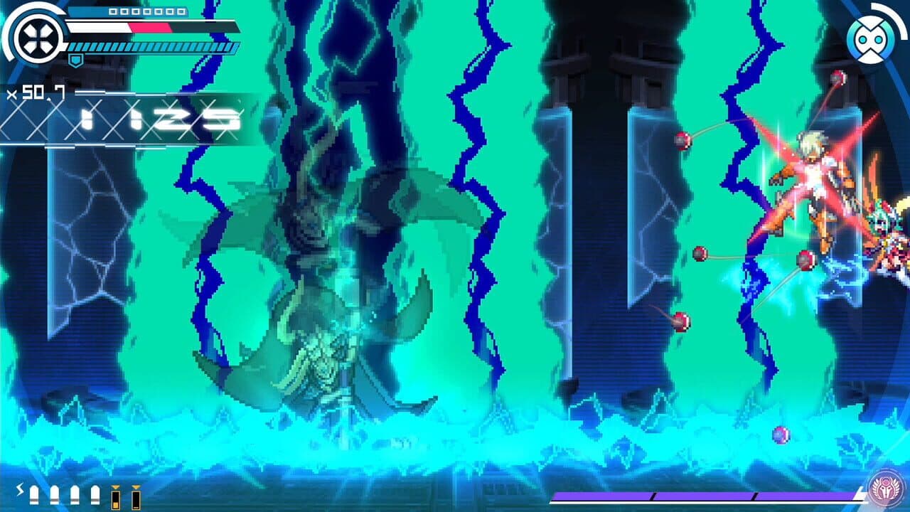 Gunvolt Chronicles: Luminous Avenger iX - Extra Mission: "VS ???" thumbnail 3