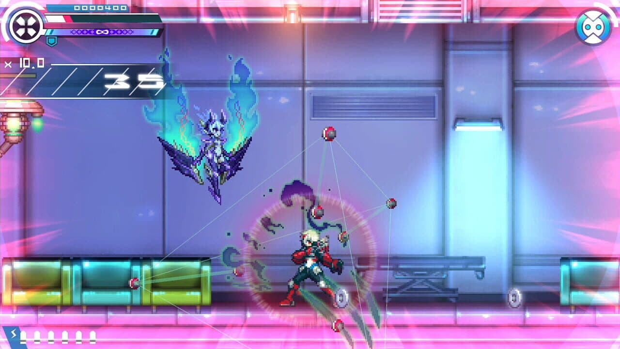 Gunvolt Chronicles: Luminous Avenger iX - Extra Mission: "VS ???" thumbnail 4