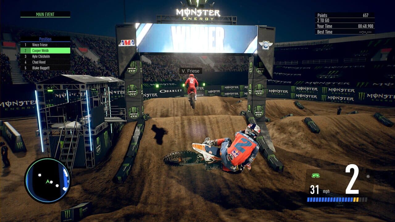 Monster Energy Supercross: The Official Videogame 3 - Monster Energy Cup thumbnail 2