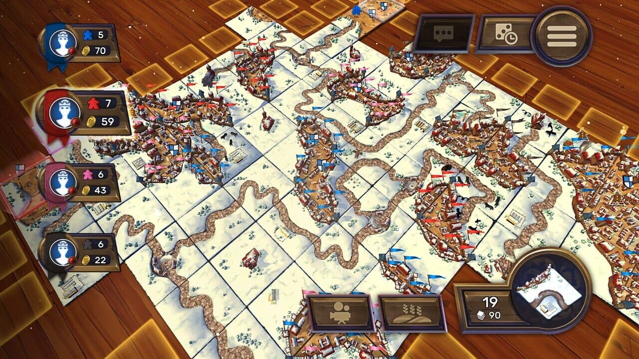 Carcassonne: The Official Board Game - Winter and Gingerbread Man thumbnail 4