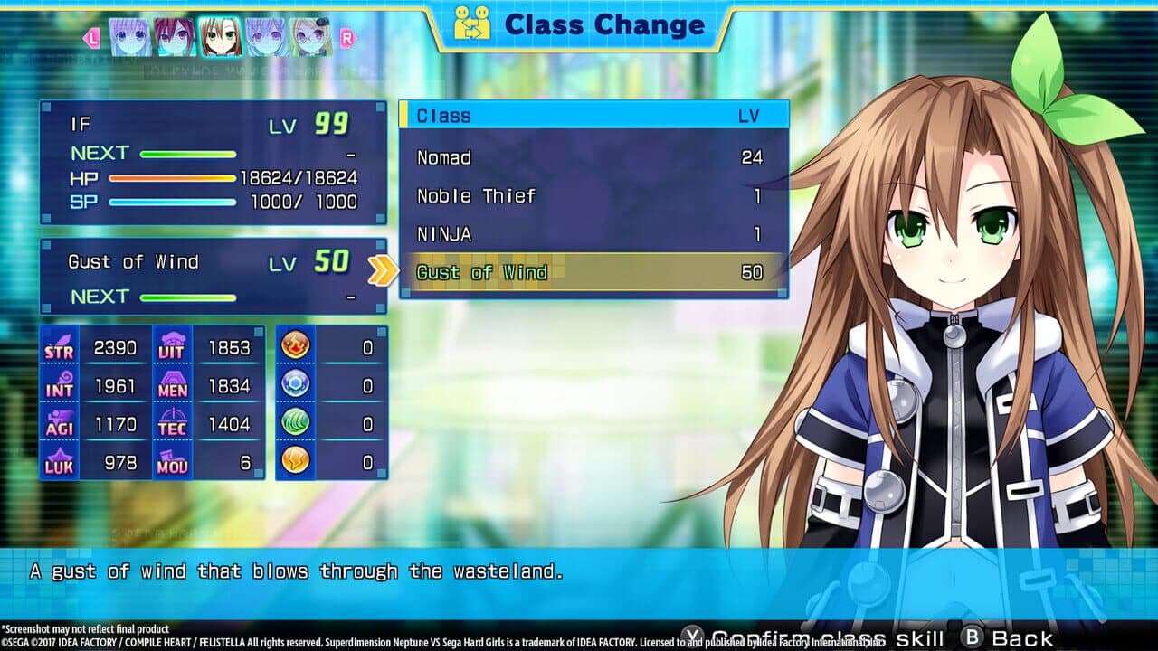 Superdimension Neptune vs. Sega Hard Girls: If's Gust of Wind thumbnail 3