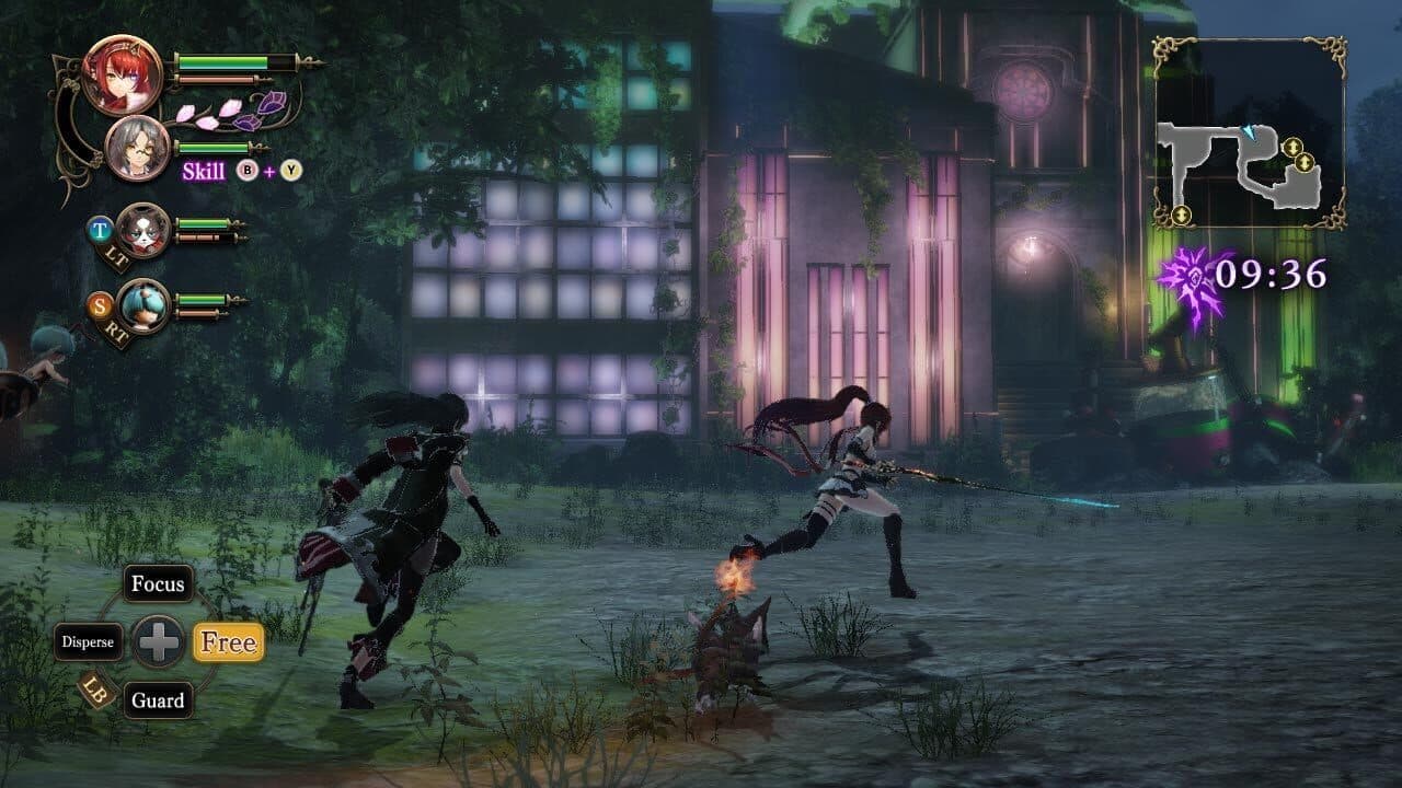 Nights of Azure 2: Bride of the New Moon - Side Story: The Foreigner in a Wonderland of Sweets screenshot 1