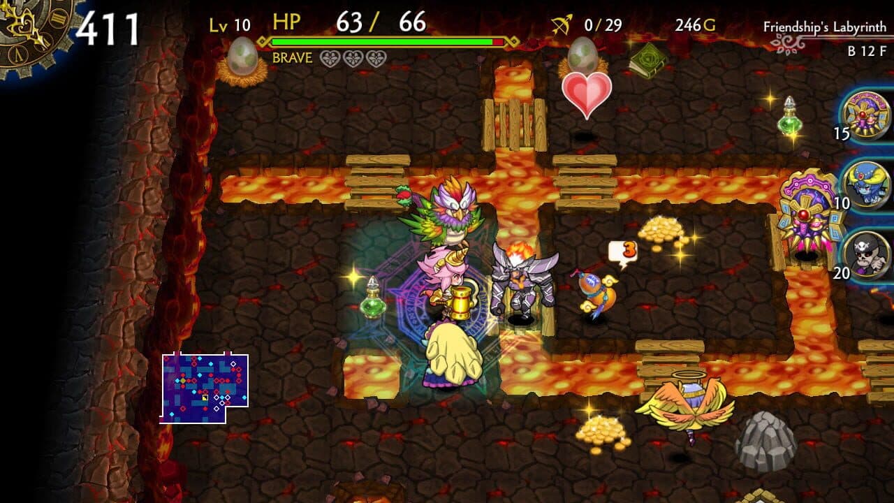 Dragon Fang Z: The Rose & Dungeon of Time - Extra Dungeon: Friendship's Labyrinth thumbnail 4