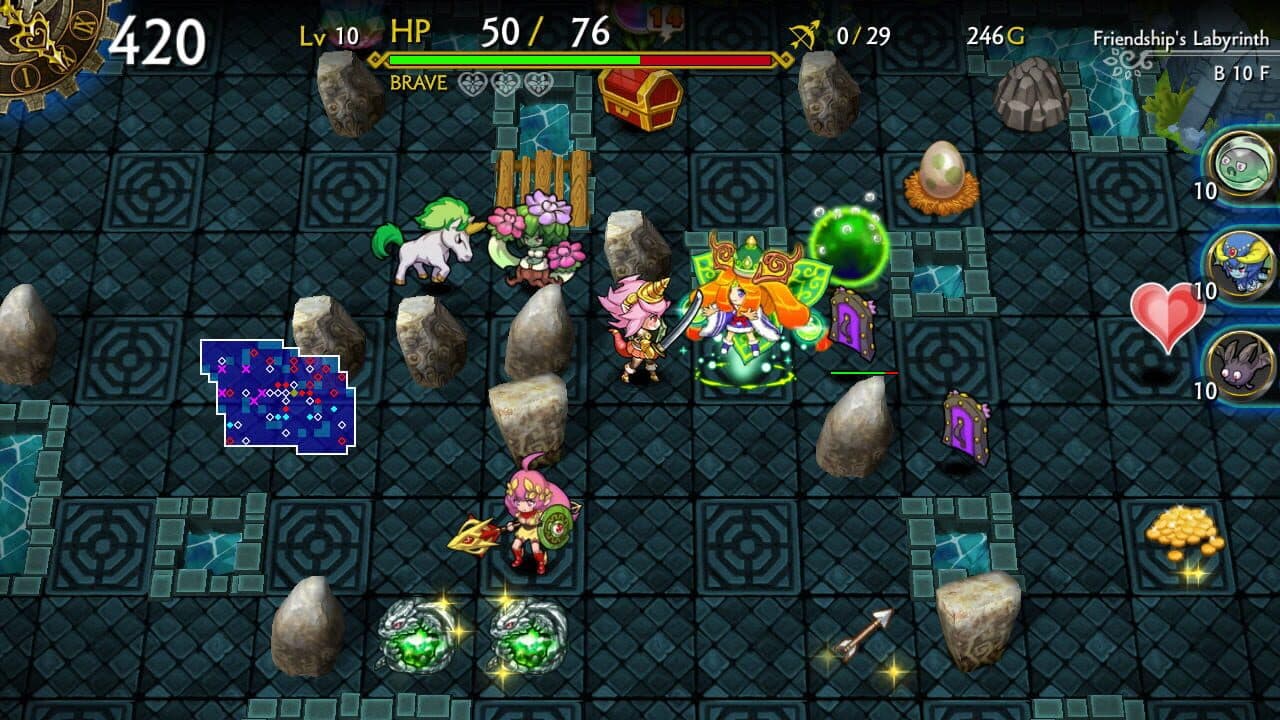Dragon Fang Z: The Rose & Dungeon of Time - Extra Dungeon: Friendship's Labyrinth thumbnail 2