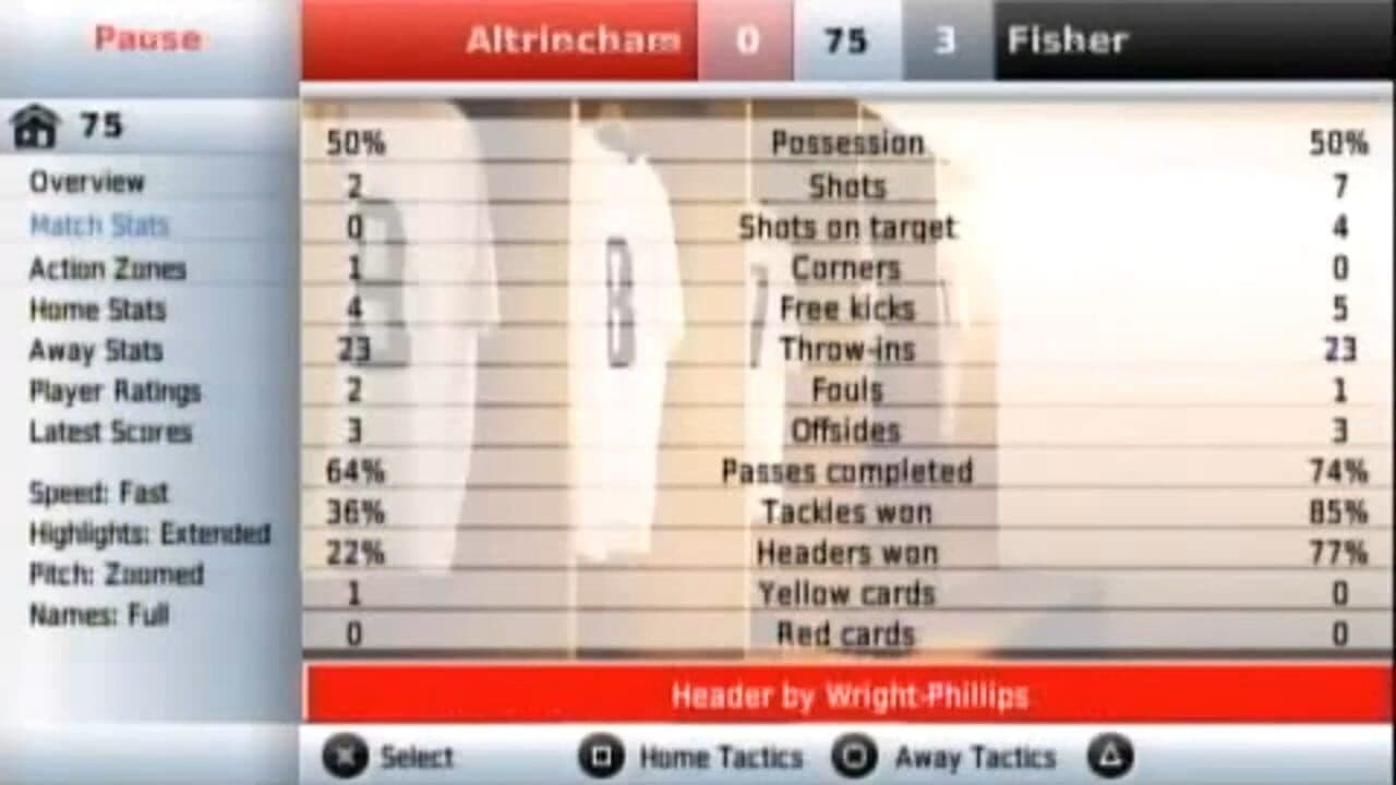 Football Manager Handheld 2009 screenshot 1