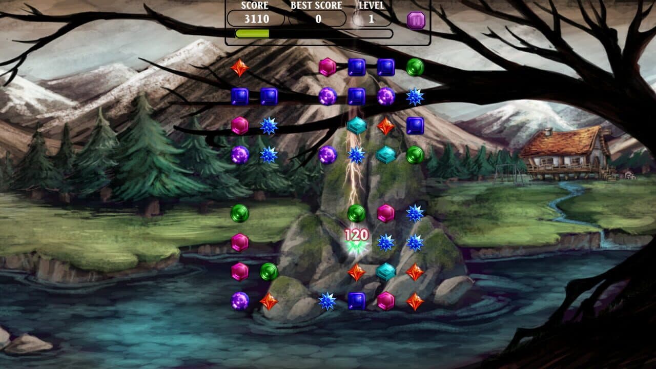 Jewels of the Mysterious Woodland: Fairies Magical Jewel Match Quest thumbnail 2