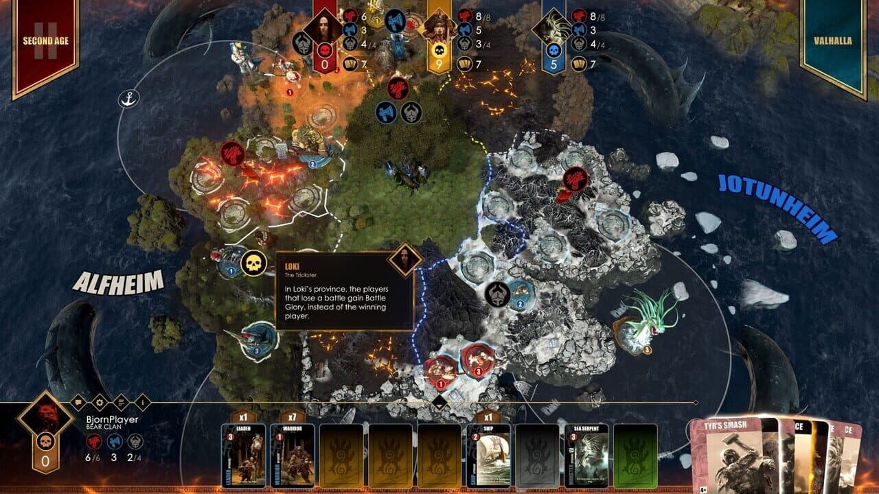 Blood Rage: Digital Edition - Gods of Asgard thumbnail 2