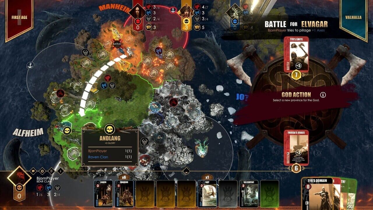 Blood Rage: Digital Edition - Gods of Asgard thumbnail 4