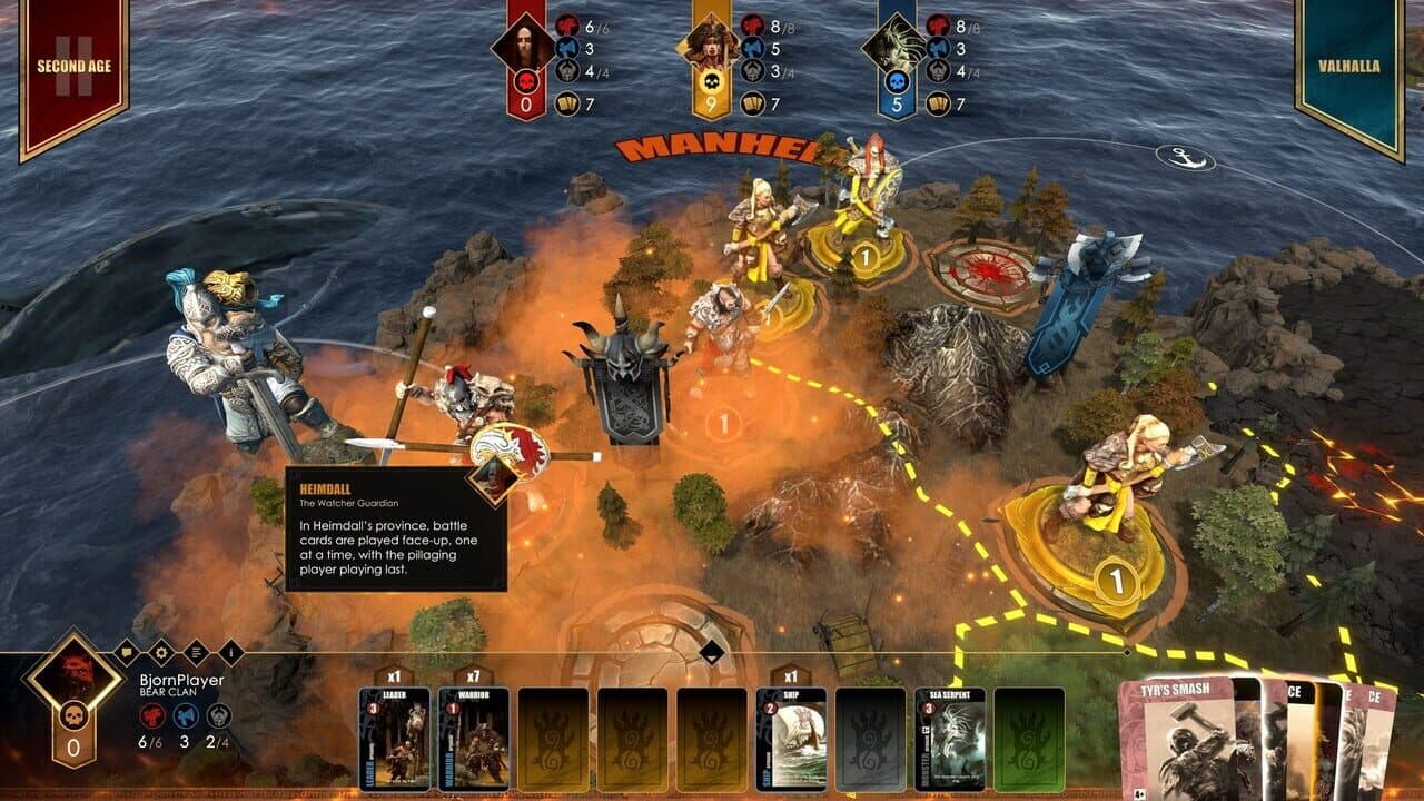 Blood Rage: Digital Edition - Gods of Asgard thumbnail 5