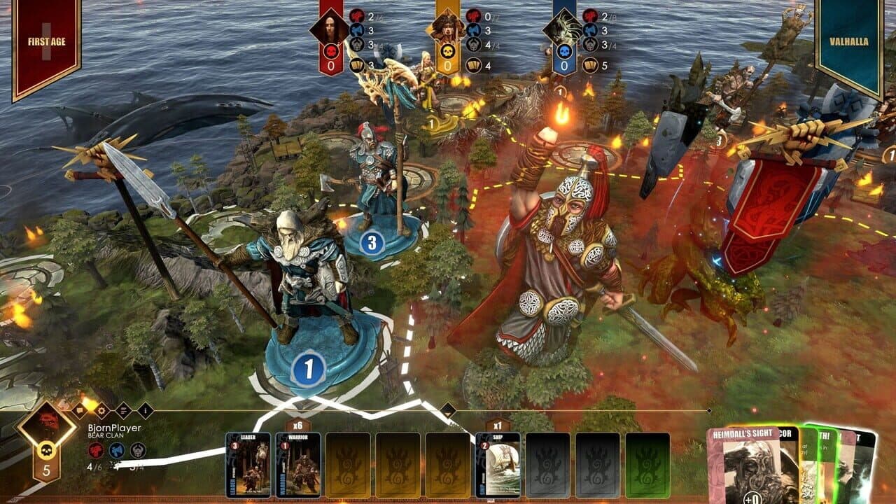 Blood Rage: Digital Edition - Gods of Asgard thumbnail 6