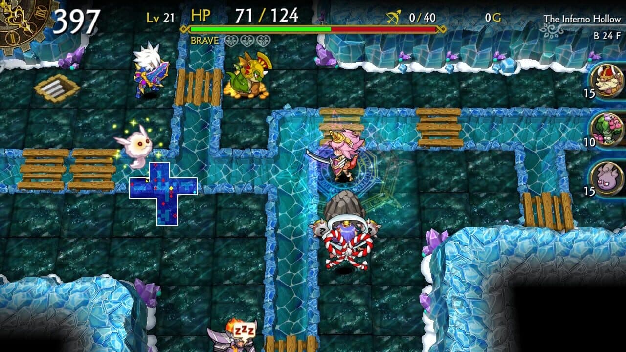 Dragon Fang Z: The Rose & Dungeon of Time - Extra Dungeon: The Inferno Hollow screenshot 1