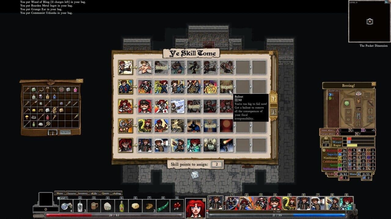 Dungeons of Dredmor: Conquest of the Wizardlands thumbnail 2