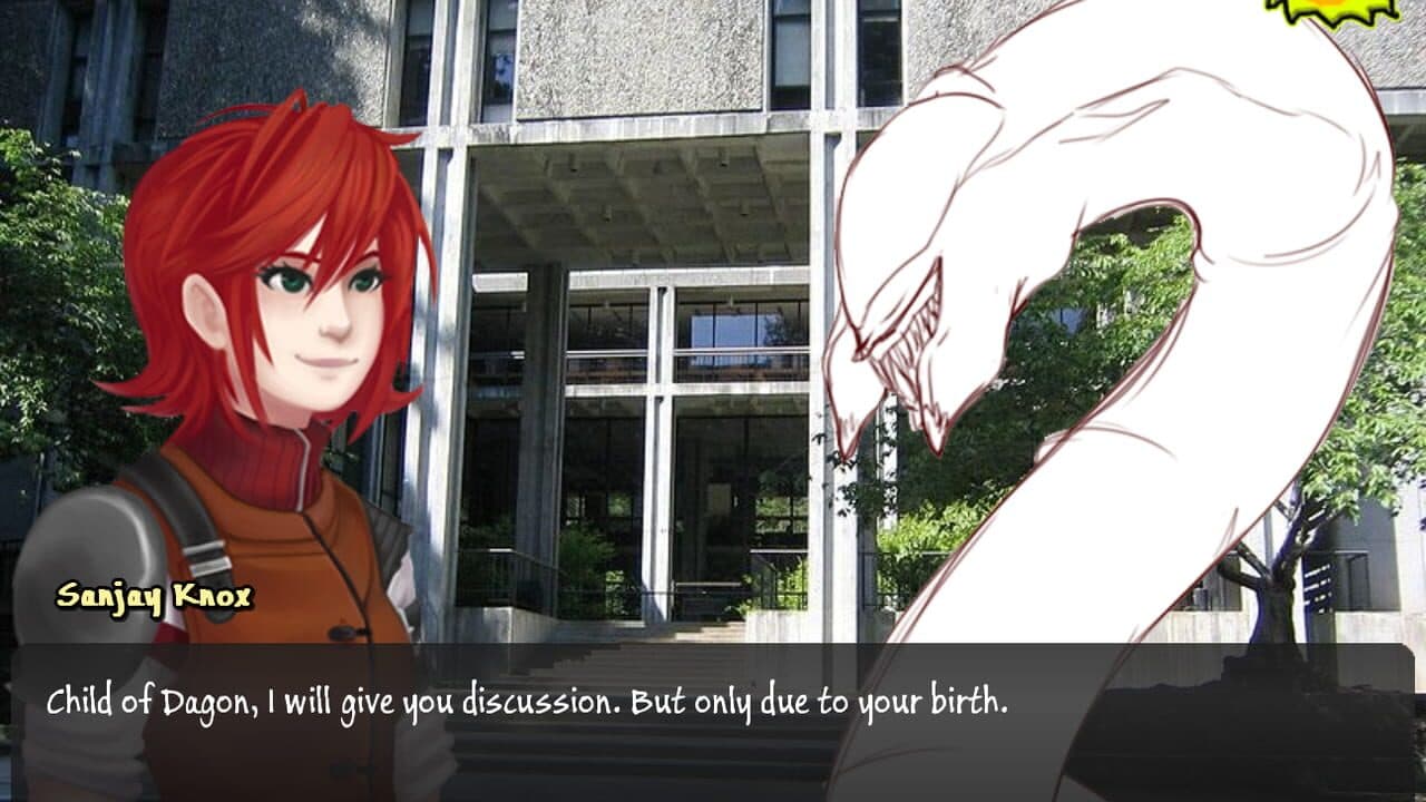 Army of Tentacles: (Not) A Cthulhu Dating Sim - Halloween screenshot 1