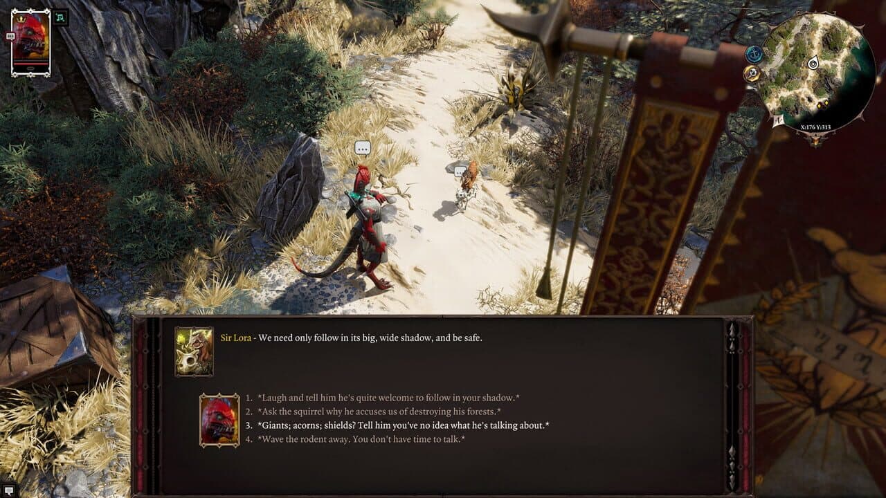 Divinity: Original Sin II - Definitive Edition: Companion - Sir Lora the Squirrel thumbnail 4