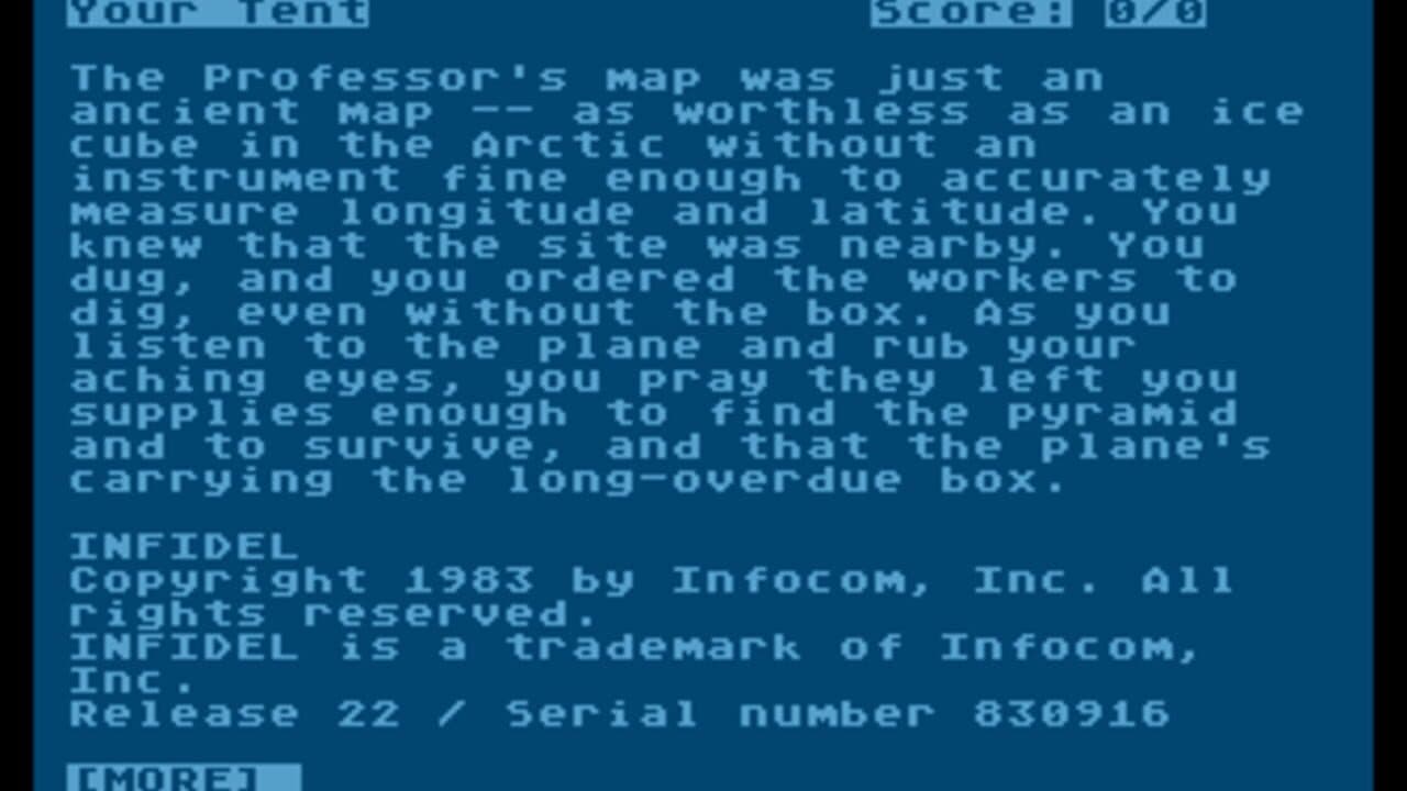 Infidel screenshot 1