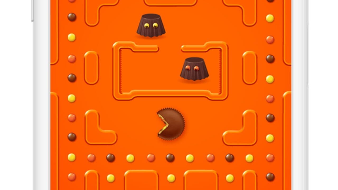 Reese's Pac-Man screenshot 1