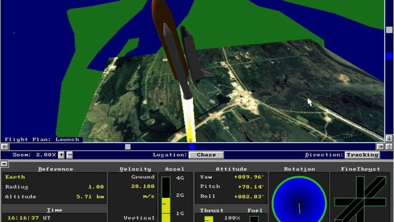 Microsoft Space Simulator screenshot 1